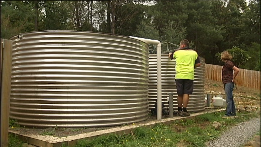 Stainless steel water tank