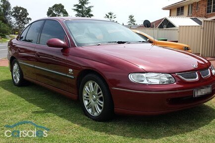Police said they were looking for a similar maroon sedan as pictured in connection with a fatal hit-and-run near Geelong.
