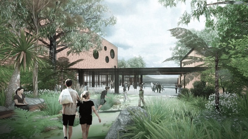 LK Group artists impression of the proposed Derwent Entertainment Centre redevelopment
