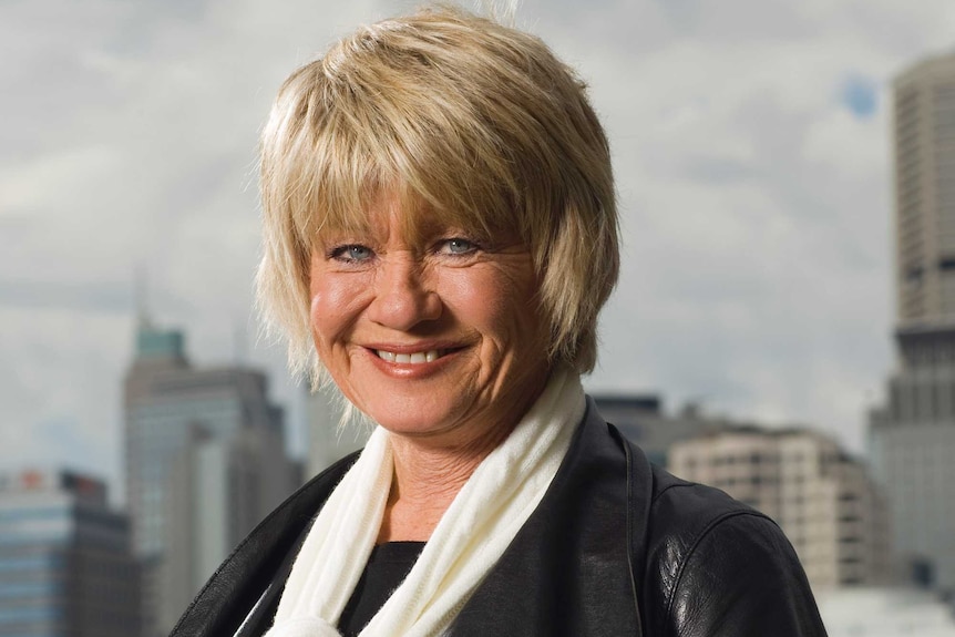 Movie critic Margaret Pomeranz poses for a photograph in Sydney.