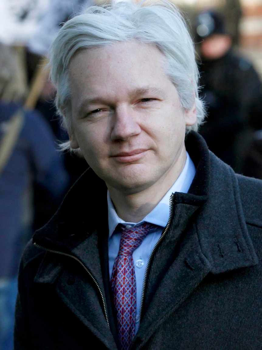 Bid for asylum: WikiLeaks founder Julian Assange.