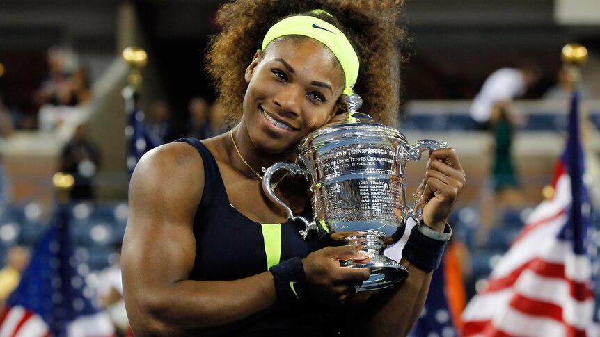 Hungry for more: Williams says she wants more grand slam triumph after winning her fourth US Open.