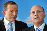 Arthur Sinodinos and Tony Abbott