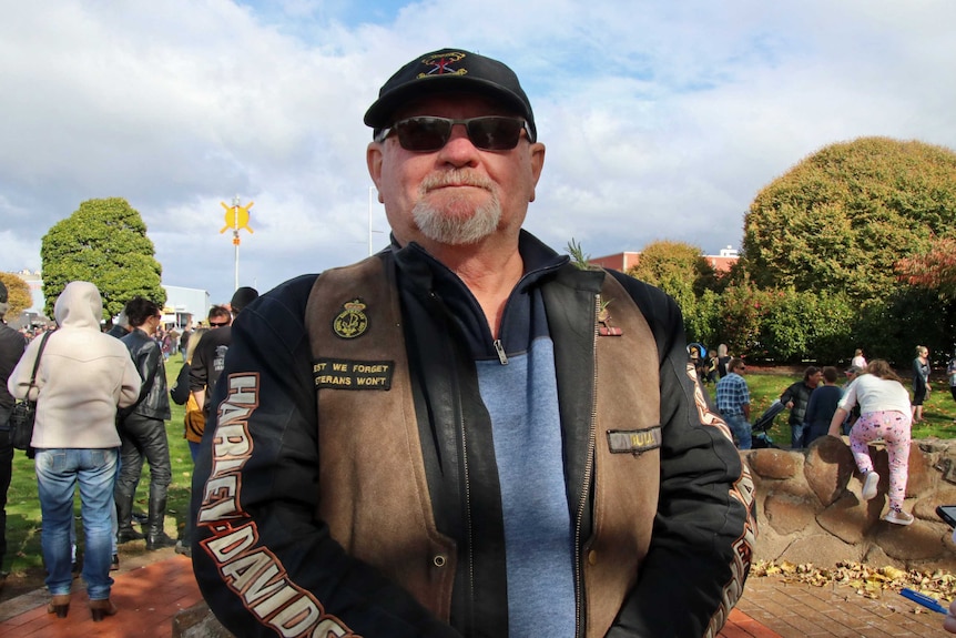 Tasmanian Motorcycle Council president Paul Bullock