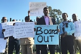 Protest at Islamic College of SA