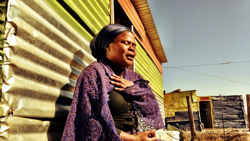 Nonkululeko Ngxande’s husband was killed in the August 2012 Marikana massacre