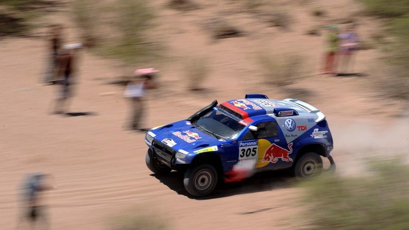 On Sainz's heels: Mark Miller finished third, four minutes behind the leader.