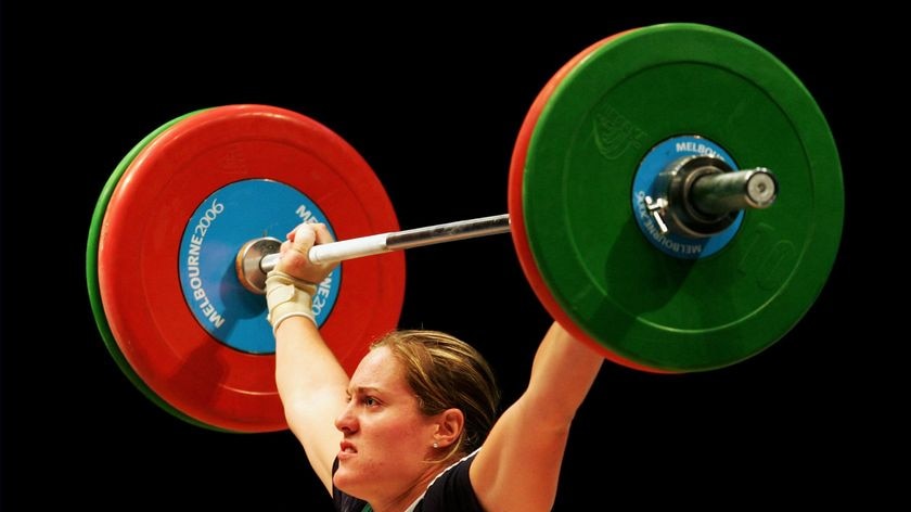 Natural talent: Deborah Lovely will be the first Australian female weightlifter to compete at two Olympics.