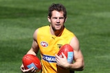 Ready to play ... Luke Hodge