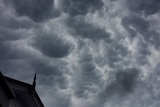 Storm clouds over Bundaberg