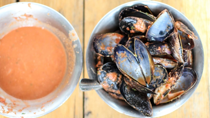 Bowl of mussels