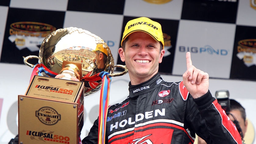 Consistency's number one: Tander is using the non-championship round in Melbourne to build momentum.