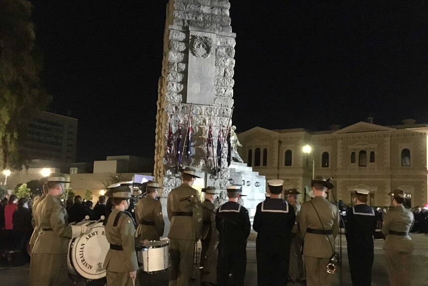 Dawn service in Adelaide