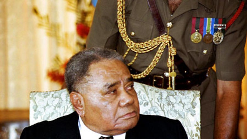 Fijian President Ratu Josefa Iloilo