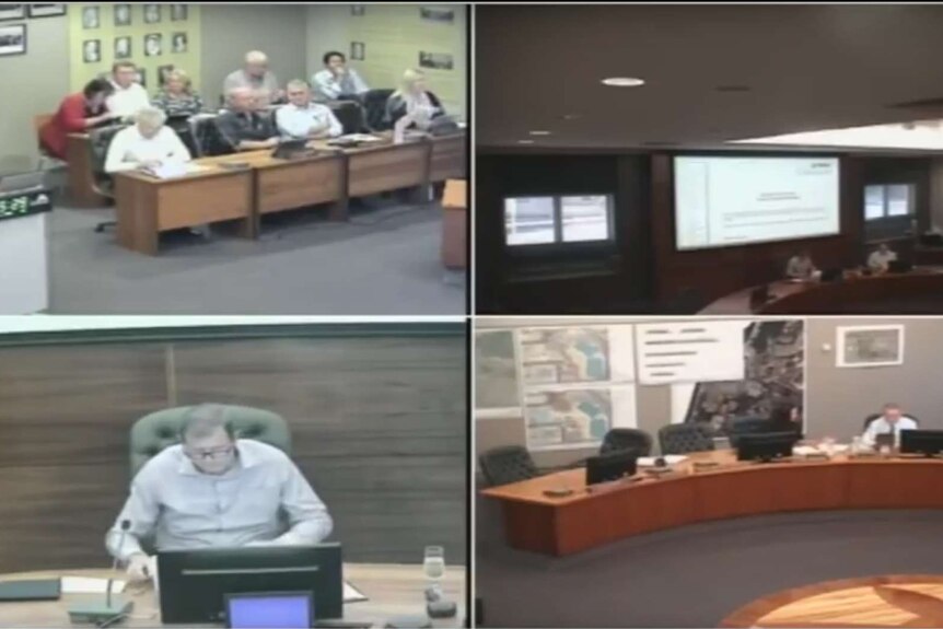 Geraldton city council meeting live webstream screenshot