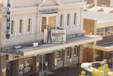 Prince of Wales building with a sign for Octopussy