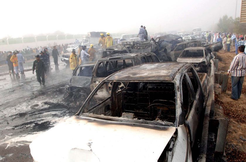 UAE s Biggest Traffic Accident Kills 3 Injures 277 ABC News