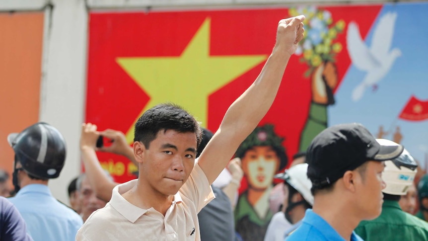 Anti-China protests in Vietnam