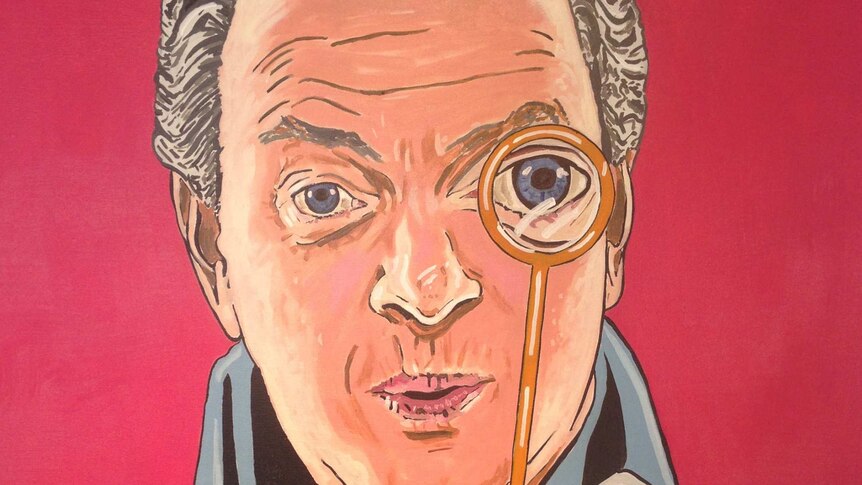 Caricature of Federal Education Minister Christopher Pyne by Tony Sowersby.