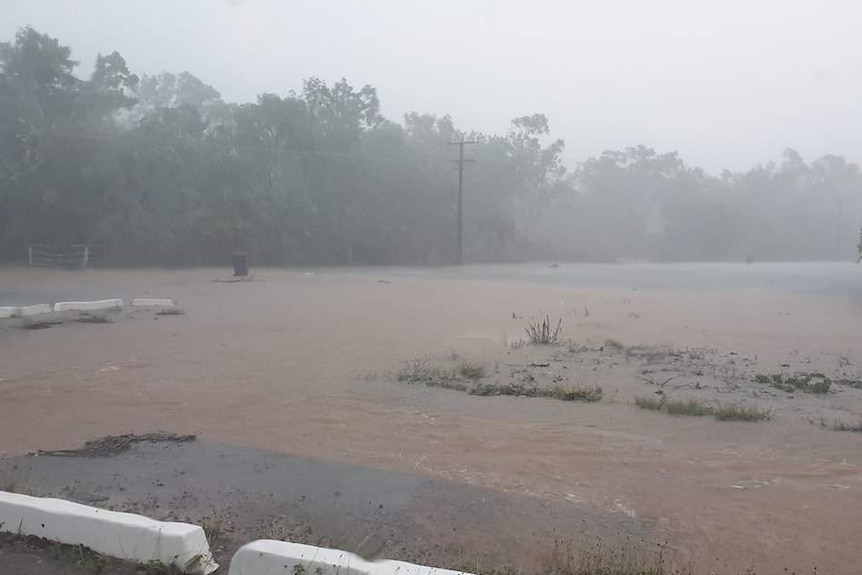 Flooding at Wagait Beach