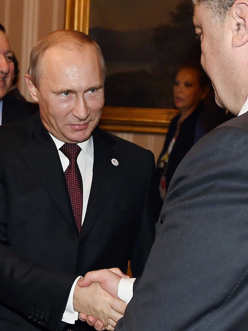 Putin and Poroshenko meet in Milan