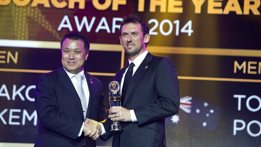 Popovic named AFC coach of the year