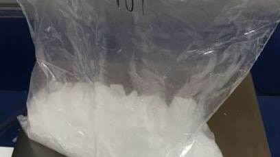Cocaine allegedly found by NT Police on a man who had flown into Darwin from Brisbane.