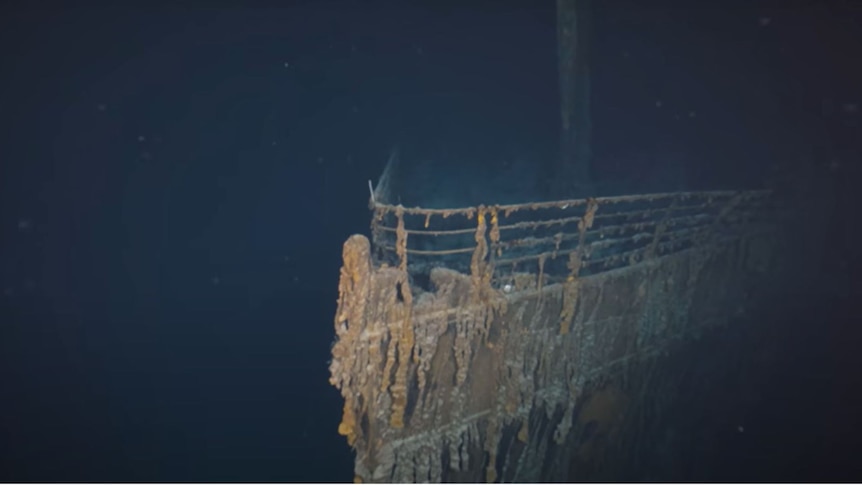 La vidéo du Titanic révèle de nouveaux détails sur le taux de décomposition des navires et des épaves