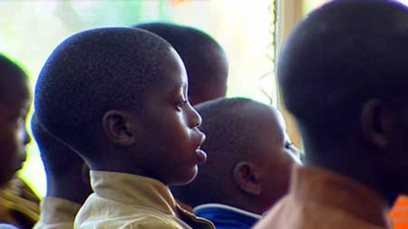 African children resettled in Brisbane (ABC)