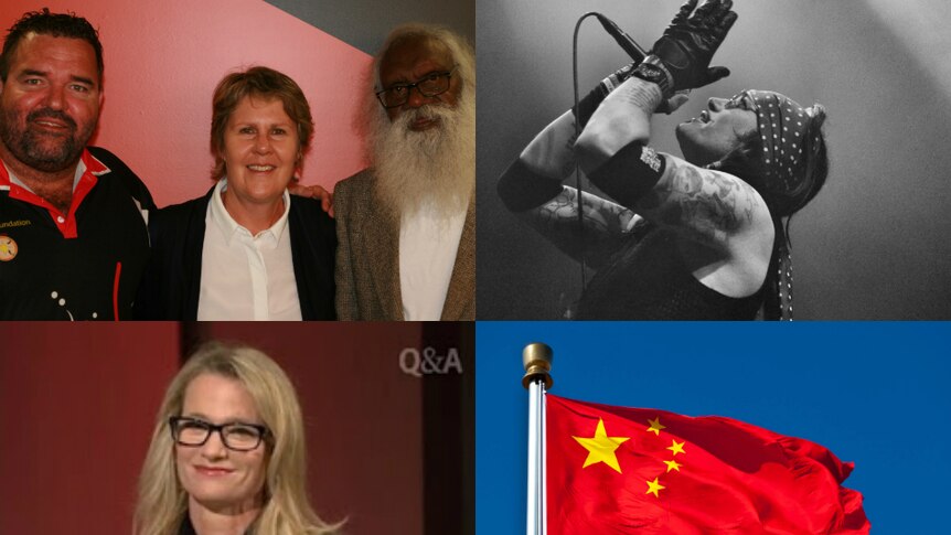 David Cole, Fran Kelly and Dr Rex Japanangka Granites; Adam Ant; Janet Albrechtsen and the Chinese flag