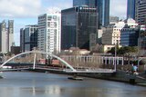 Washout: some bushfire sediment will be seen in parts of the Yarra River