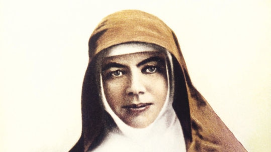 Mary MacKillop founded an order of nuns and dedicated her life to educating the poor.