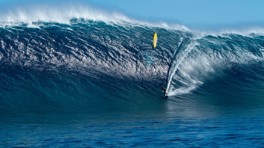 Big wave surfing