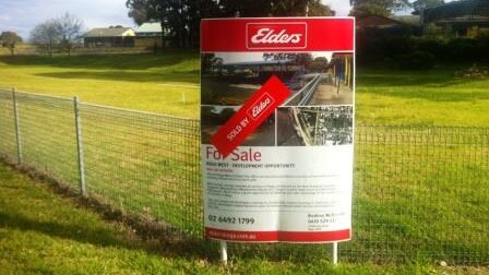 The Bega West Public School site has been sold. (Supplied photo)