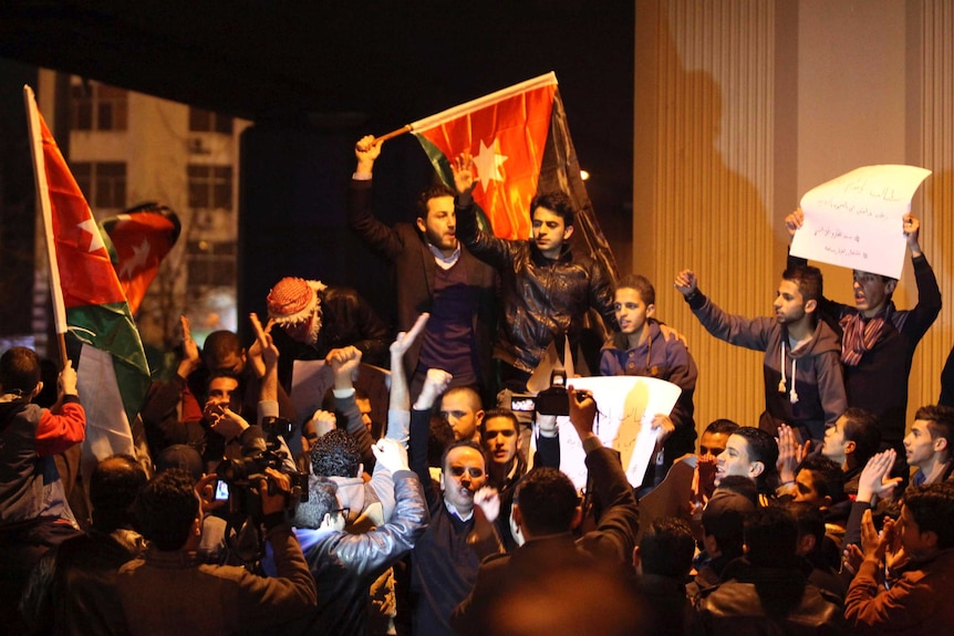 Protest after release of video