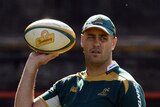 Crumbling under pressure ... Sharpe said the Springboks line-out is a tough one to counter.