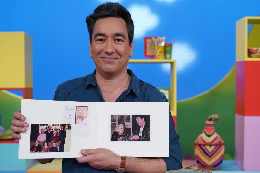 Play School presenter Alex Papps talks about his grandmother's death.