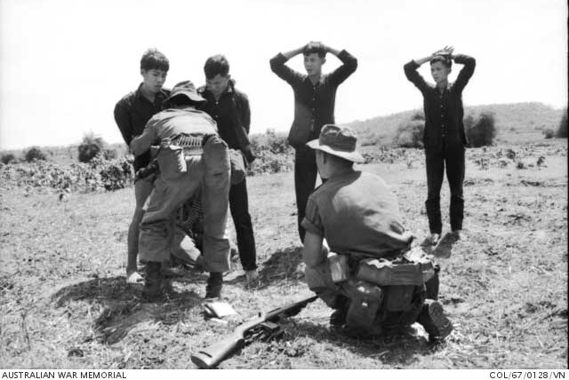 Captured Viet Cong in 1967