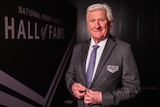 A man is inducted into the NRL Hall of Fame 
