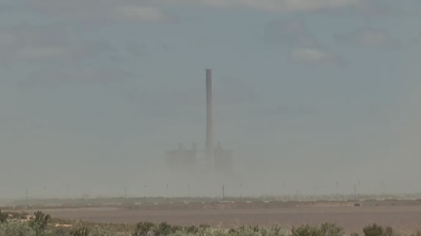 Ash cloud over Port Augusta