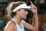 Coco Vandeweghe shows her anger at Australian Open