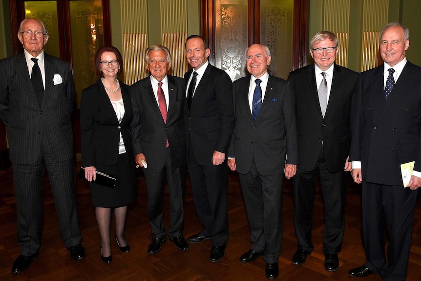 Prime Ministers at state memorial