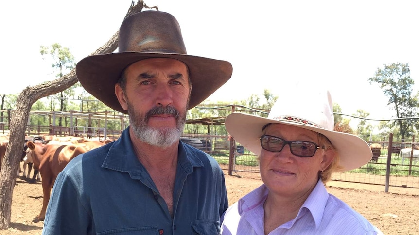 Graziers Bruce and Annette Currie are concerned at the impact of mining on their underground water supply.