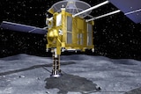 An artist's impression of Japan's space probe Hayabusa