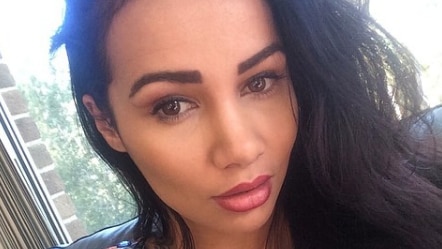 Murdered woman Tara Brown poses for a selfie uploaded to Instagram