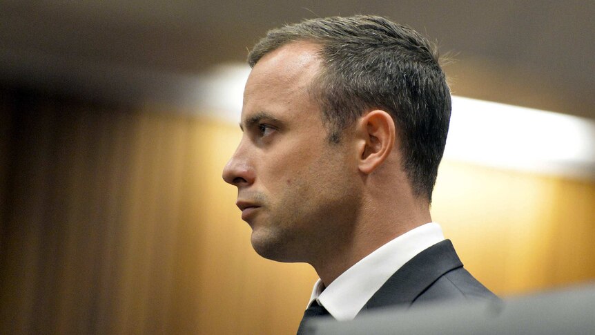 Pistorius in the dock on opening day of his trial