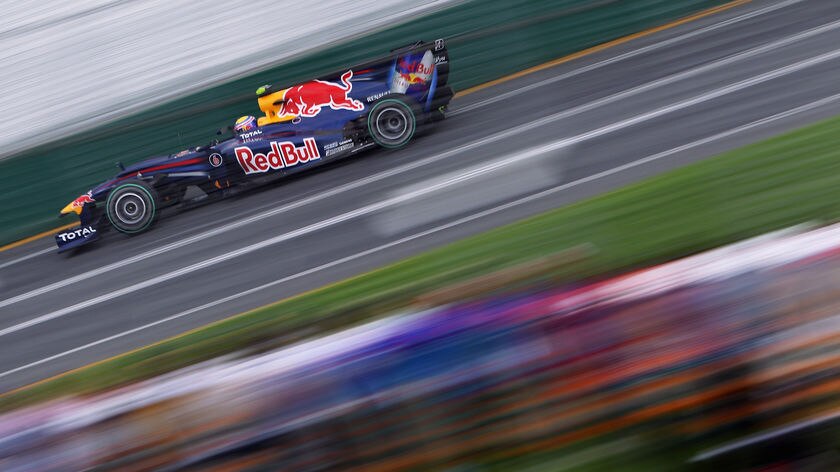 Setting the pace ... Mark Webber (File photo)