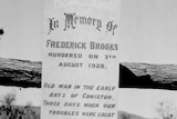 Headstone of Fred Brooks