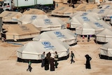 The Zaatri camp in the Jordanian city of Mafraq.