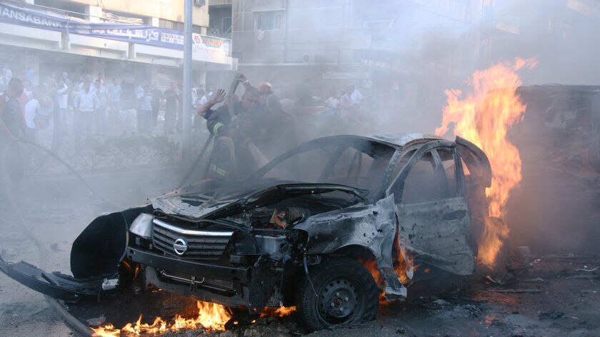 Beirut car bomb attack